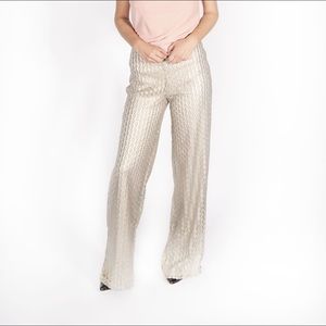 Scale like textured pants